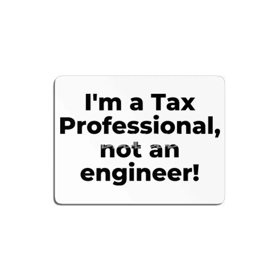 I'm a Tax Professional, not an engineer! MDF Tablo
