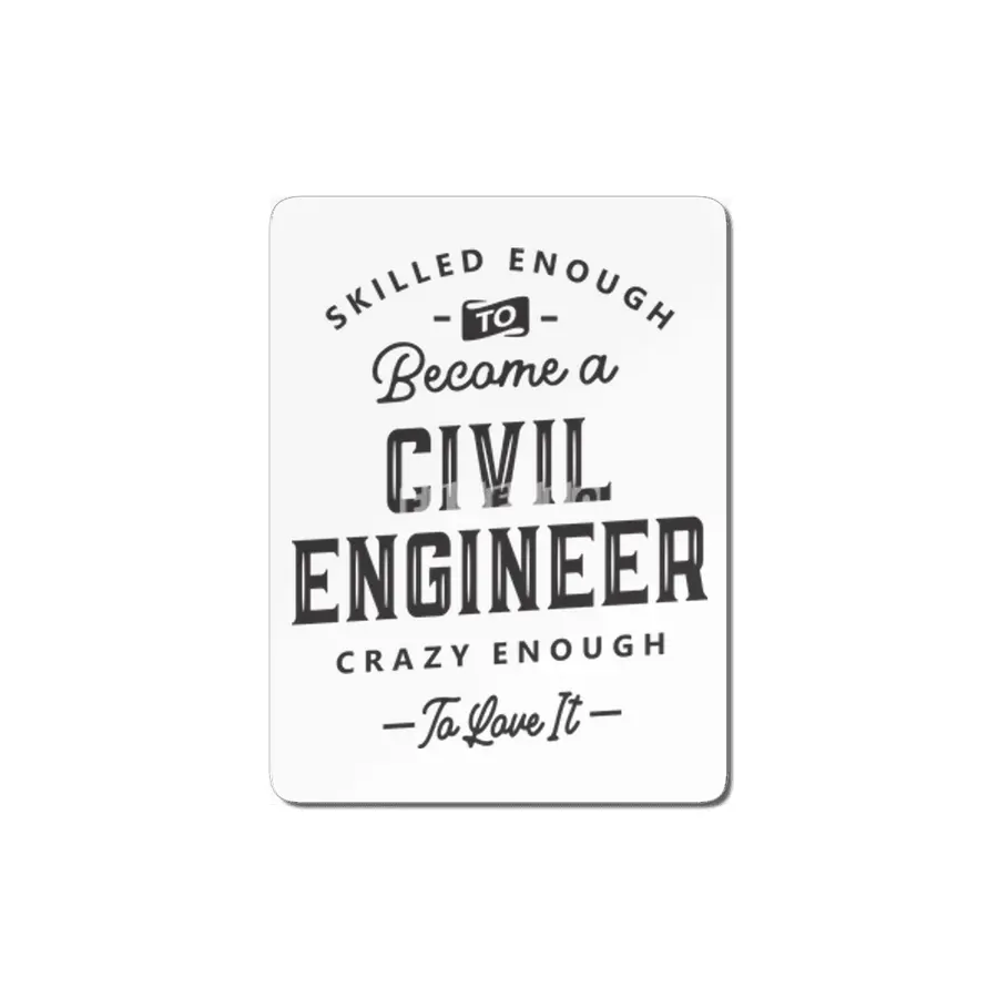 Civil Engineer Funny Job Title Profession Birthday Worker MDF Tablo