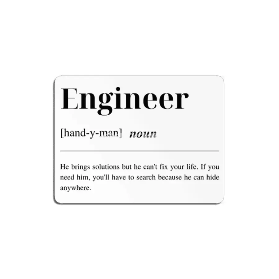 Engineer definition MDF Tablo