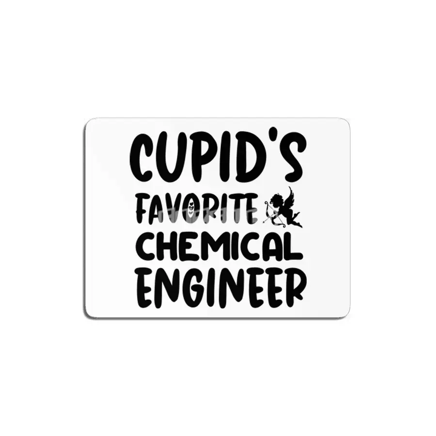 Cupids Favorite Chemical Engineer Valentines Day MDF Tablo