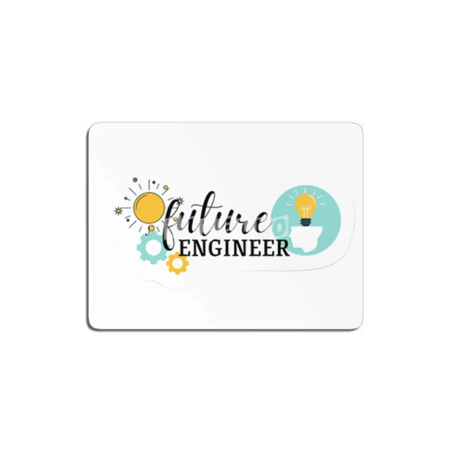 Future Engineer Sticker MDF Tablo