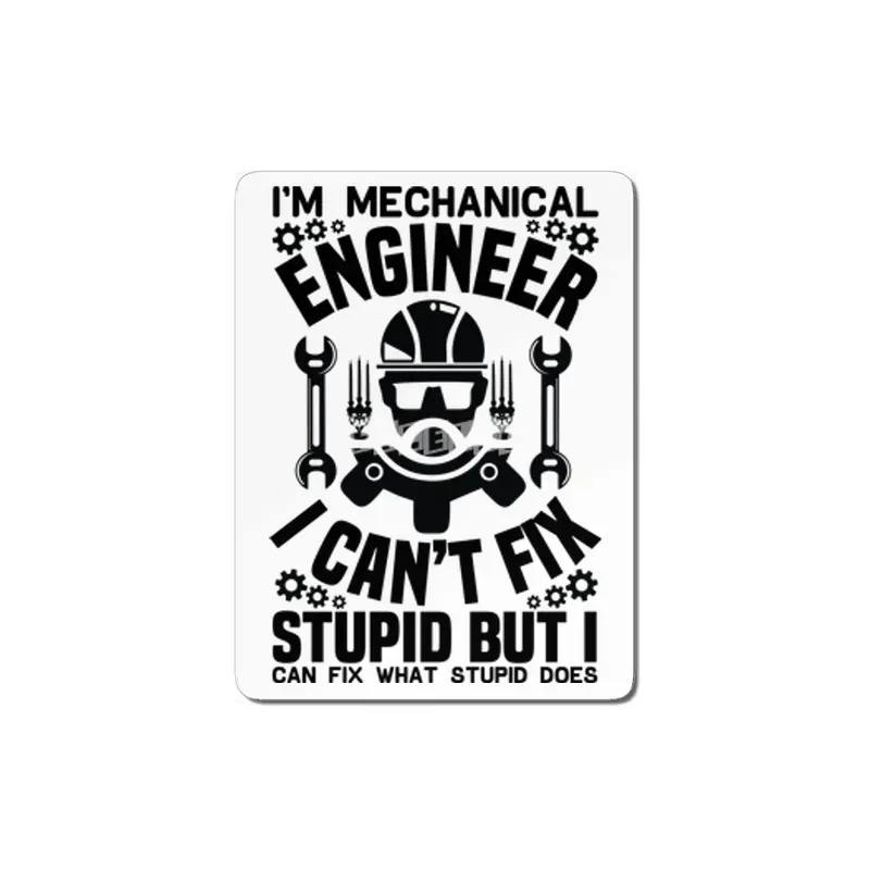 Engineer Crafts Mechanic Gift MDF Tablo