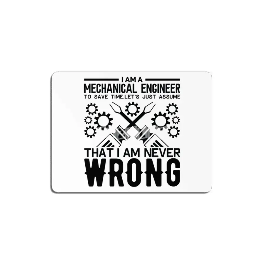 Engineer Crafts Mechanic Gift MDF Tablo