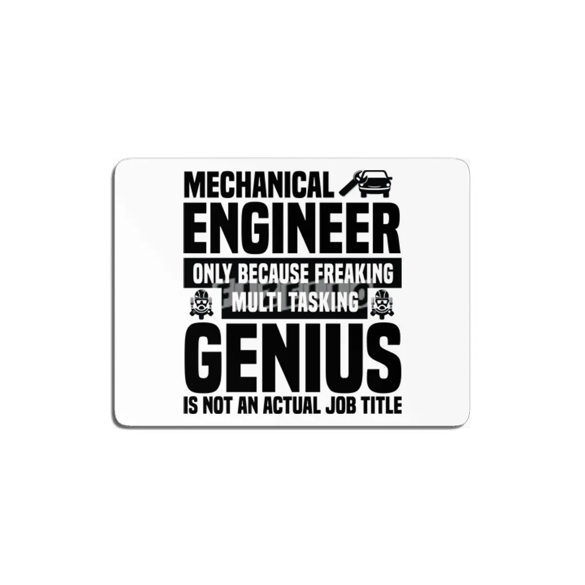 Engineer Crafts Mechanic Gift MDF Tablo