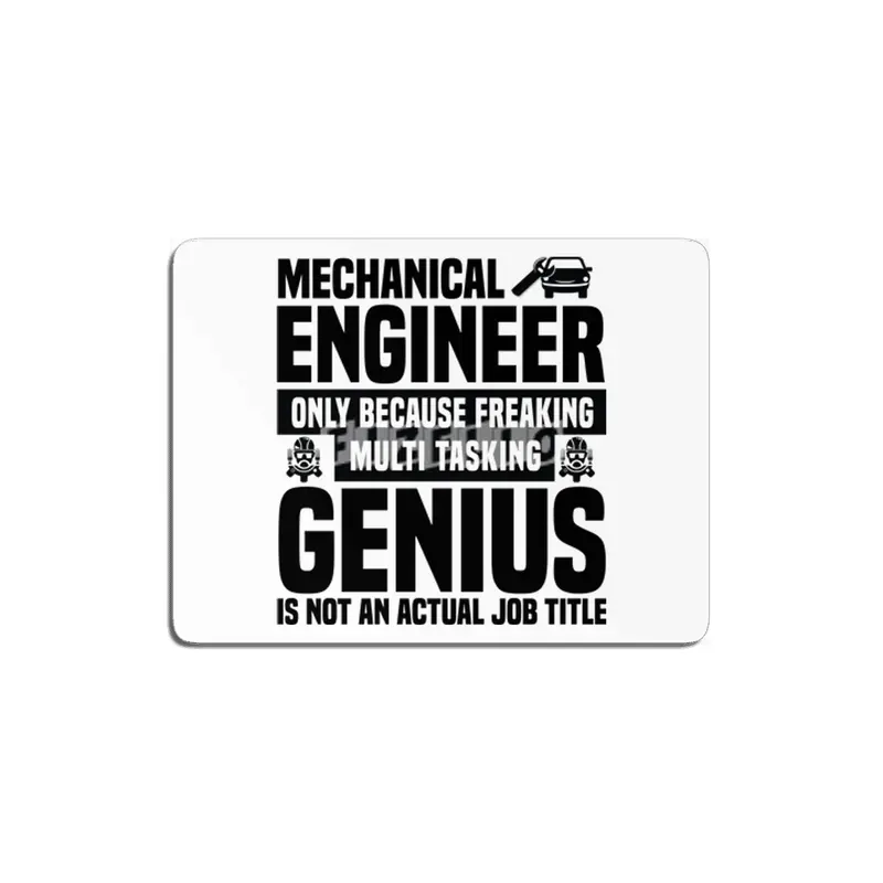 Engineer Crafts Mechanic Gift MDF Tablo