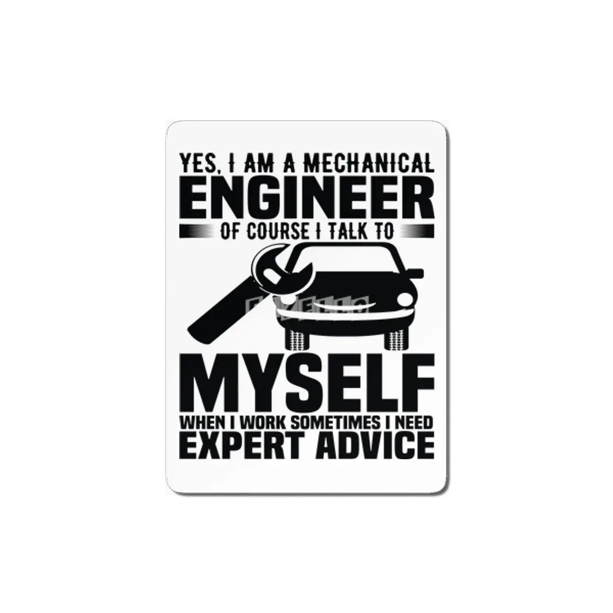 Engineer Crafts Mechanic Gift MDF Tablo