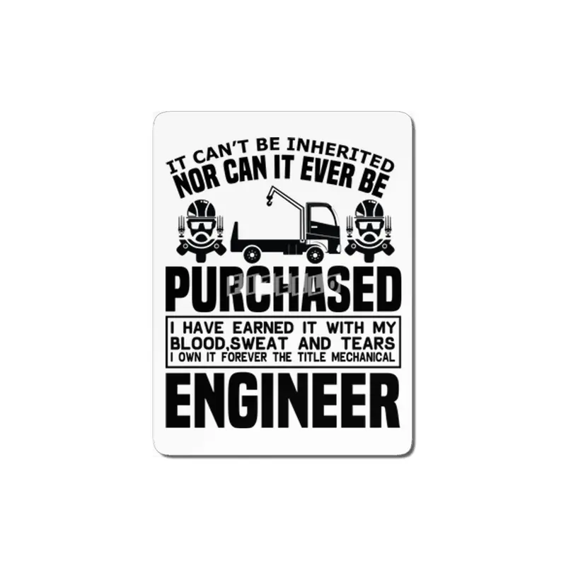 Engineer Crafts Mechanic Gift MDF Tablo