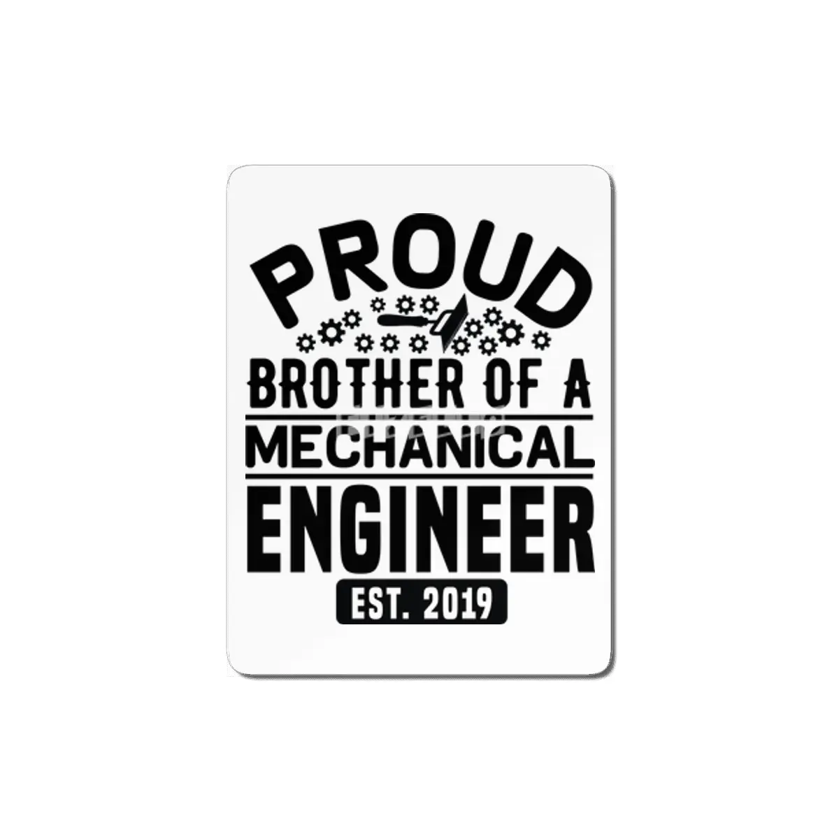 Engineer Crafts Mechanic Gift MDF Tablo