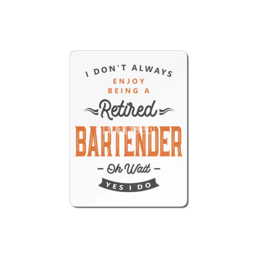 Bartender Funny Job Title Profession Birthday Worker MDF Tablo