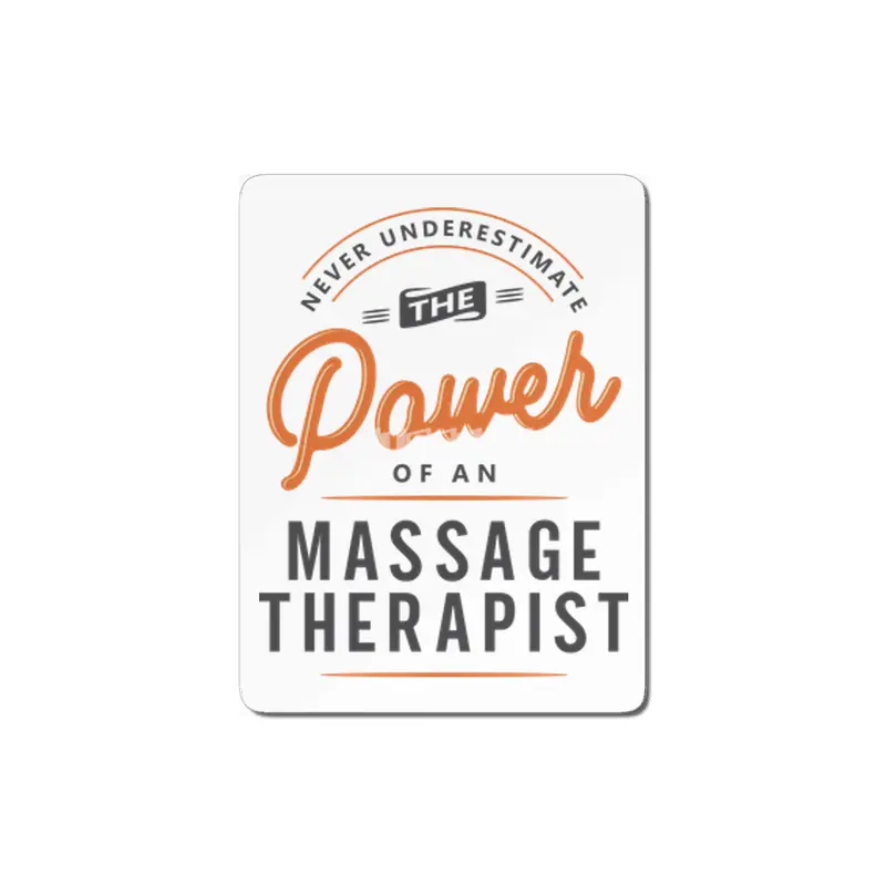 Massage Therapist Funny Job Title Profession Birthday Worker MDF Tablo