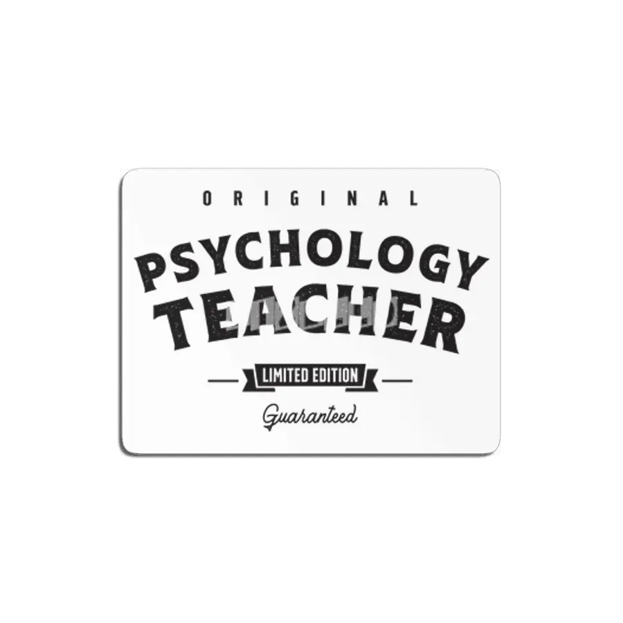 Psychology Teacher Funny Job Title Profession Birthday Worker MDF Tablo