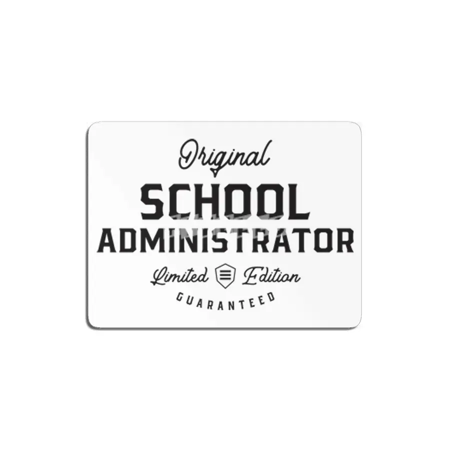 School Administrator Funny Job Title Profession Birthday Worker MDF Tablo