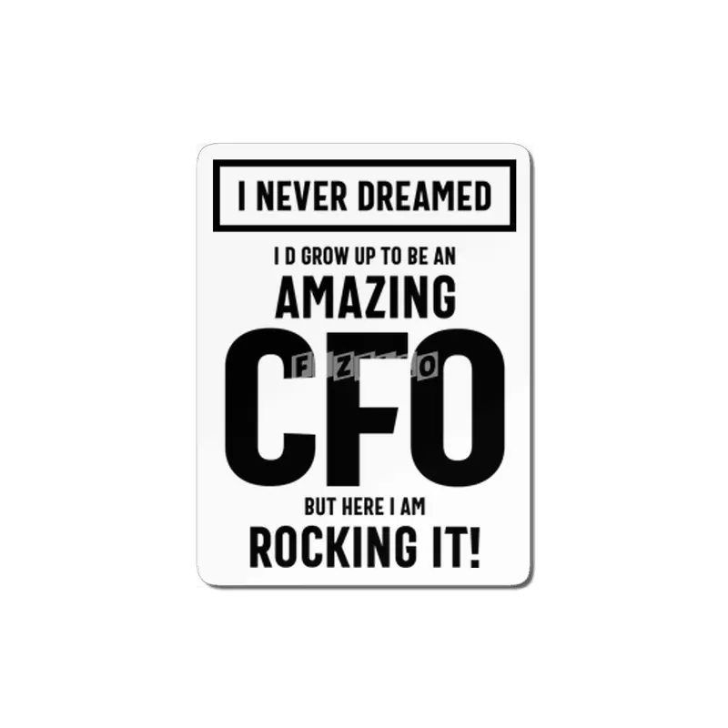 Amazing CFO Job Title Gift MDF Tablo