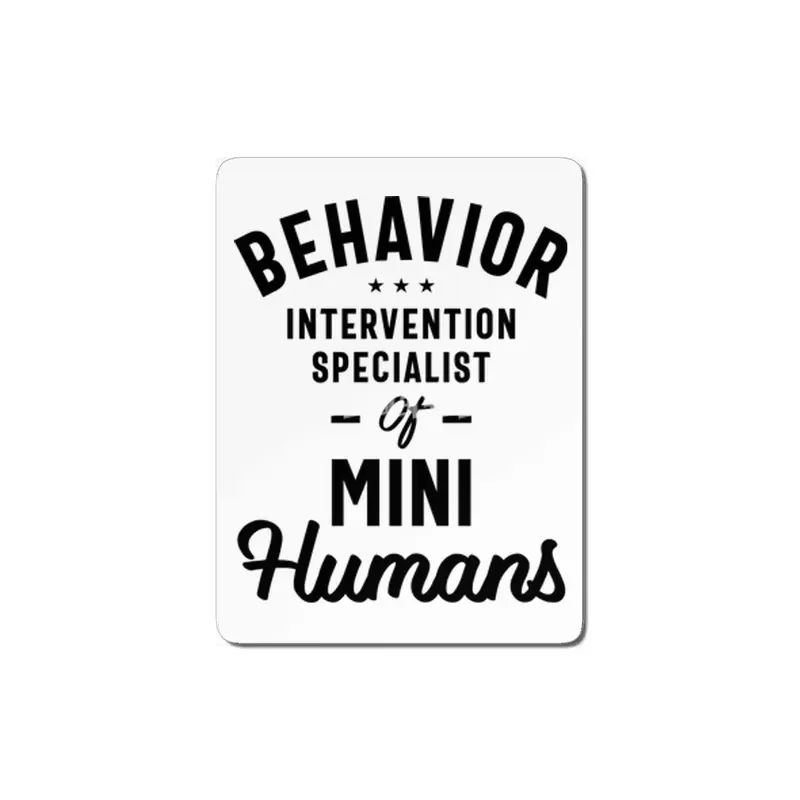 Behavior Intervention Specialist Job Title Gift MDF Tablo