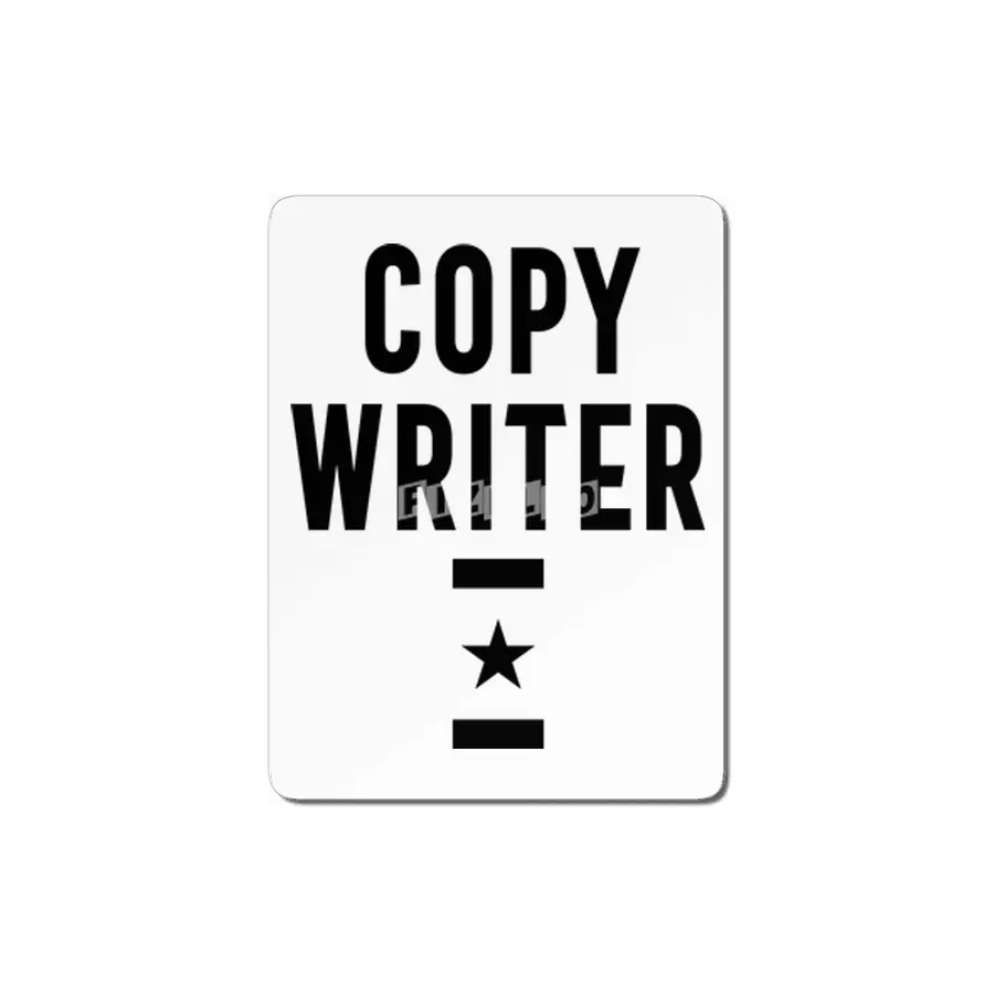 Copy Writer Job Title Gift MDF Tablo
