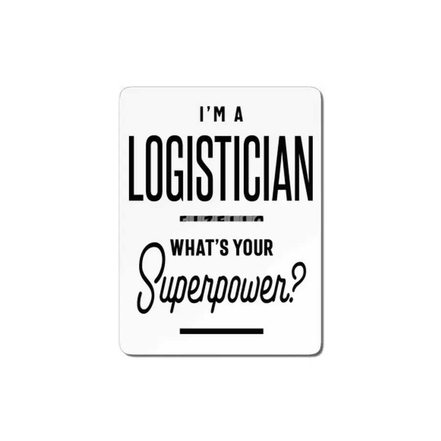 Logistician Job Title Gift MDF Tablo