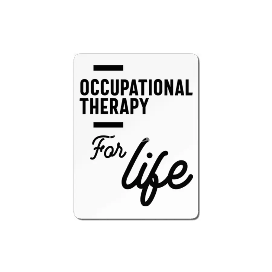 Occupational Therapy Work Job Title Gift MDF Tablo