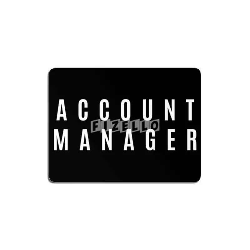 Account Manager Gift Funny Job Title Profession Birthday Idea MDF Tablo