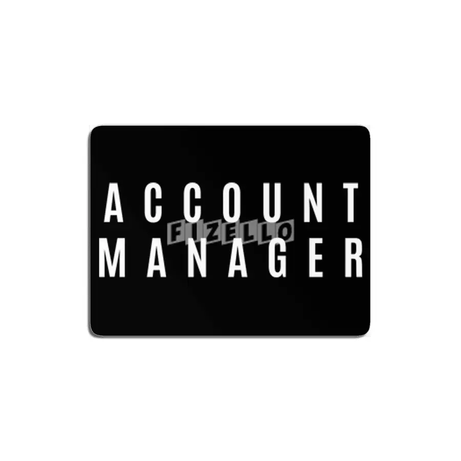 Account Manager Gift Funny Job Title Profession Birthday Idea MDF Tablo