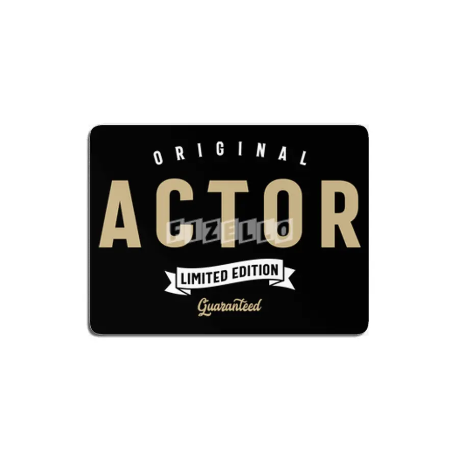 Actor Funny Job Title Profession Birthday Worker MDF Tablo