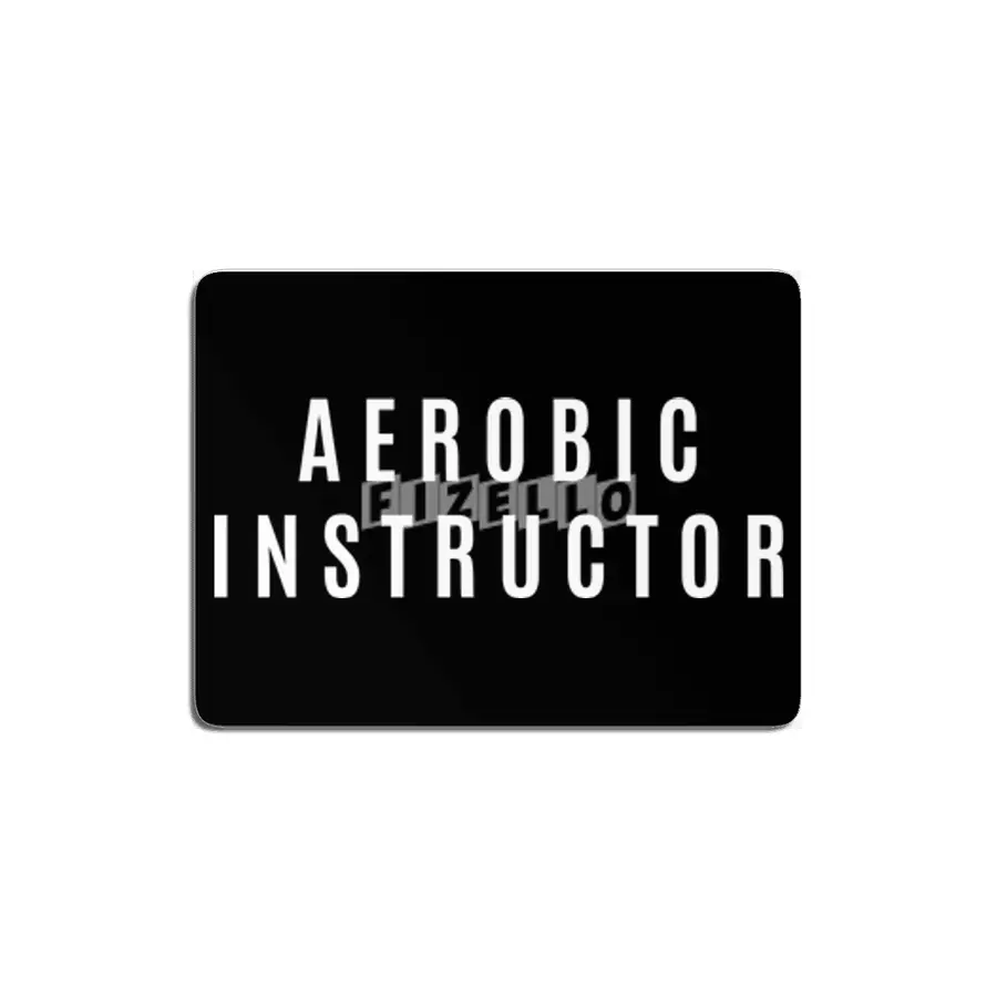 Aerobic Instructor Gift Funny Job Title Profession Birthday Idea MDF Tablo