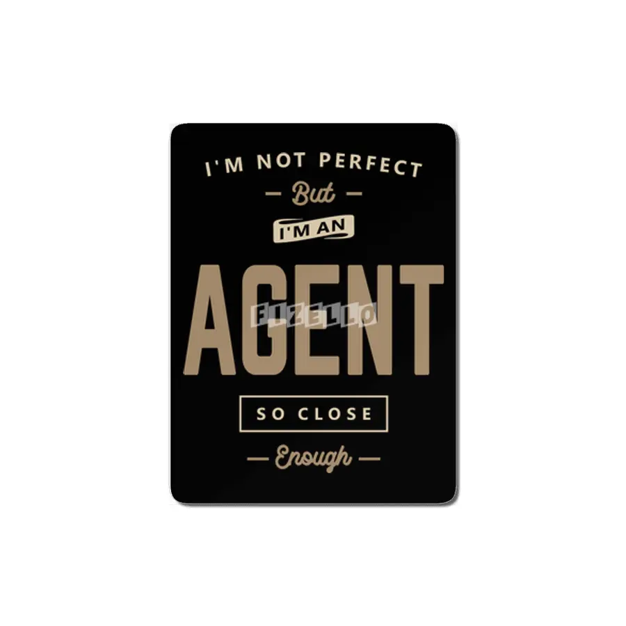 Agent Funny Job Title Profession Birthday Worker MDF Tablo