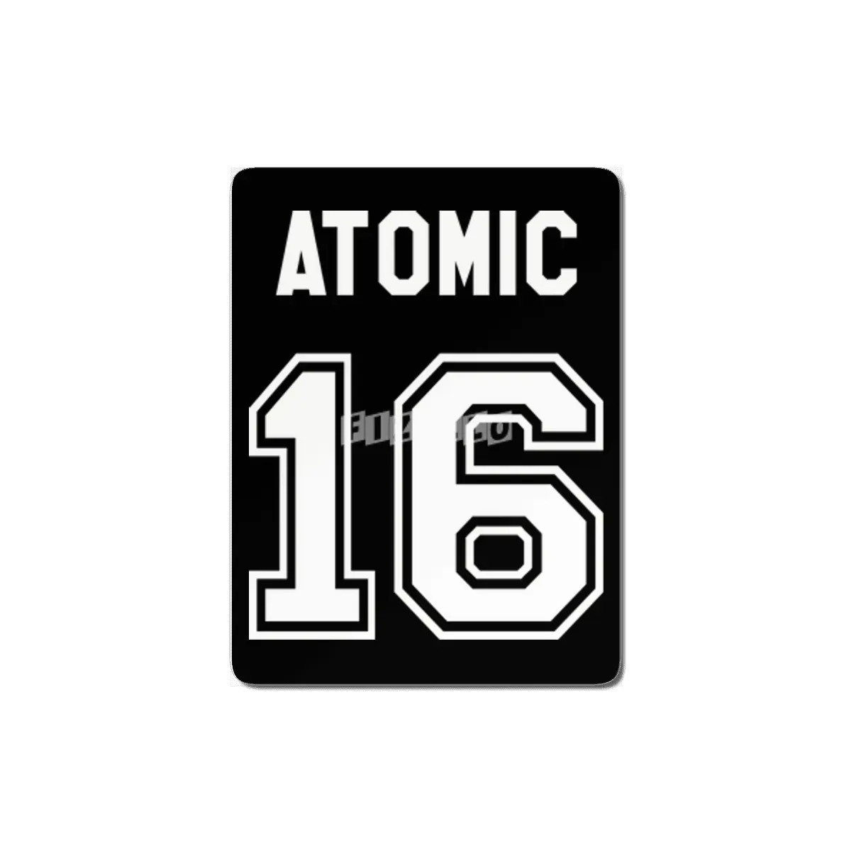 atomic number 16 MDF Tablo
