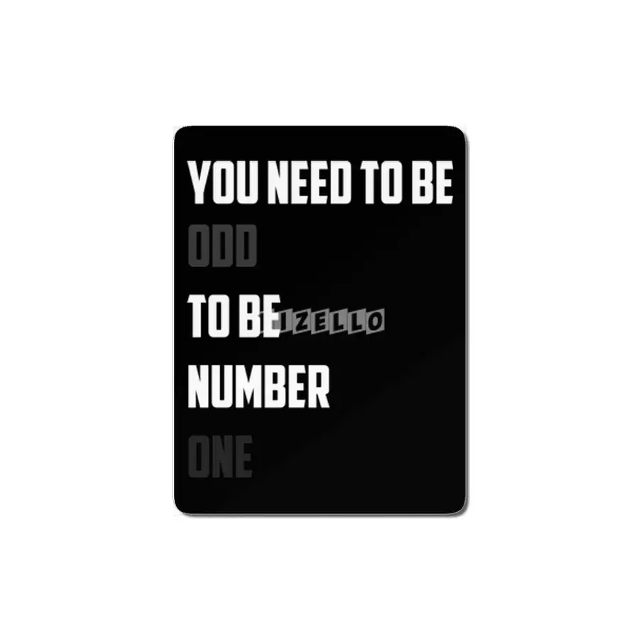 Number 1 MDF Tablo