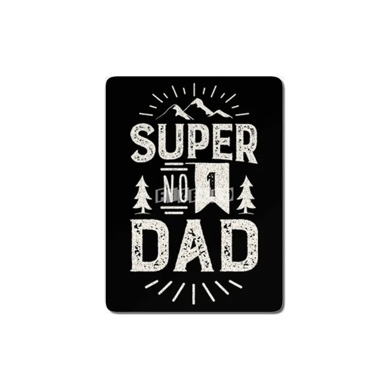 Super Number 1 Dad. No 1 Daddy MDF Tablo