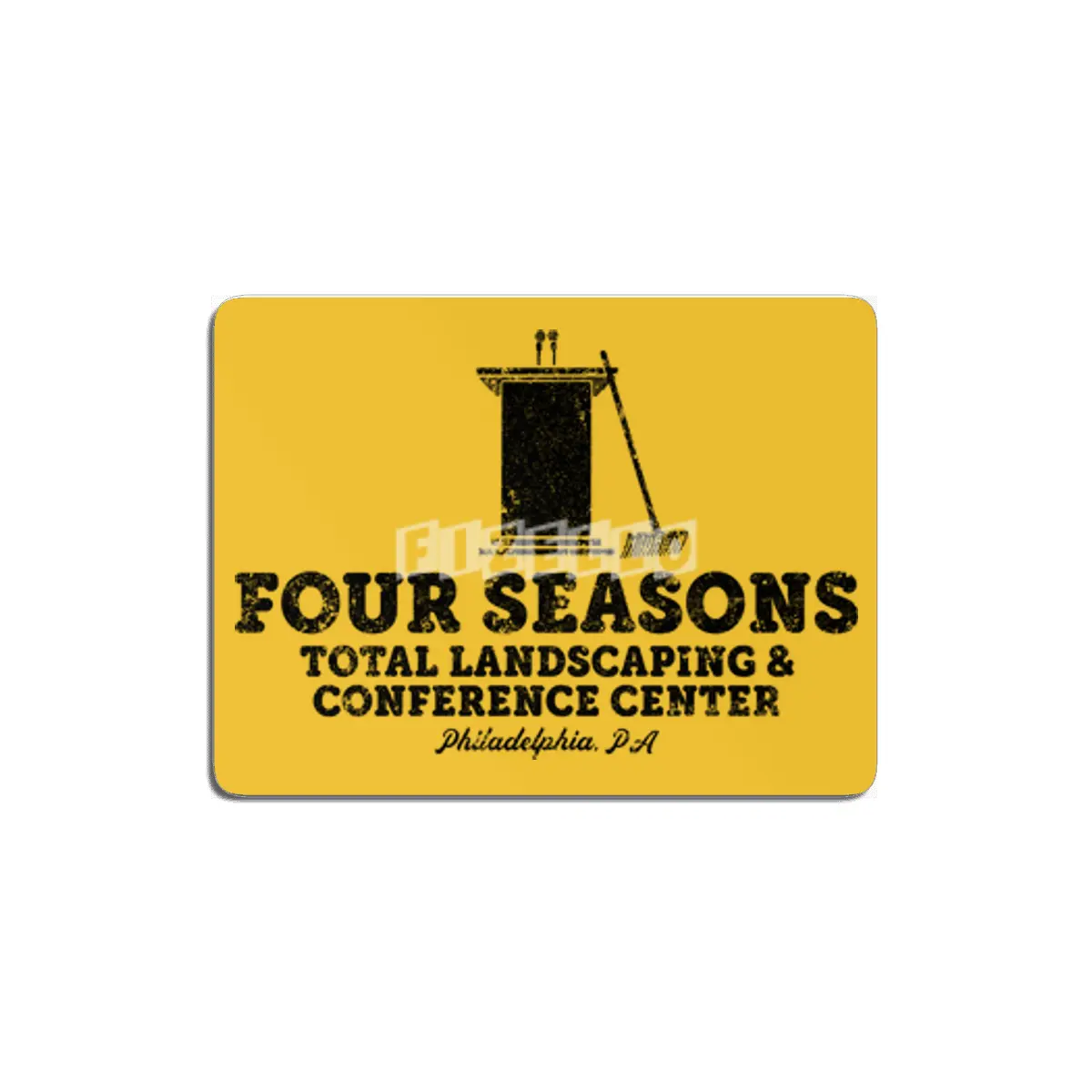 Four Seasons Total Landscaping and Conference Center (dark) MDF Tablo