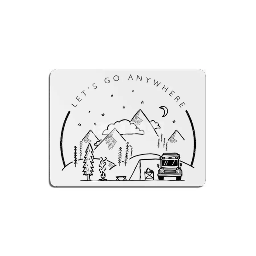 Let's Go Anywhere MDF Tablo