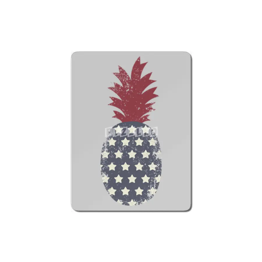 Patriotic Pineapple MDF Tablo