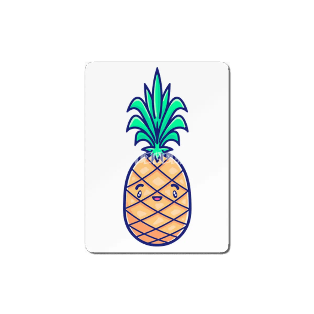 Tropicana Sticker Collection – Pineapple MDF Tablo