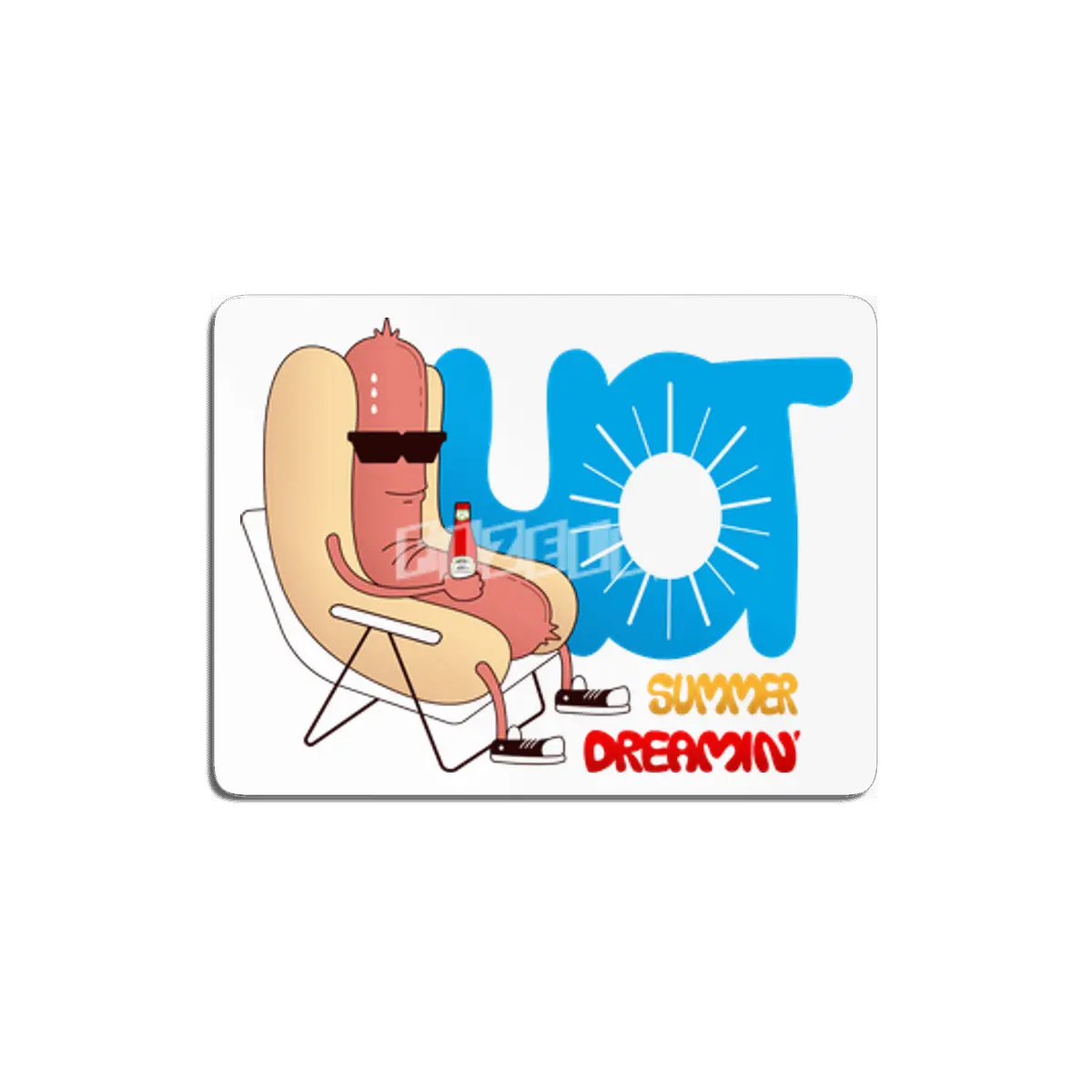 Hot Summer Dreamin' MDF Tablo