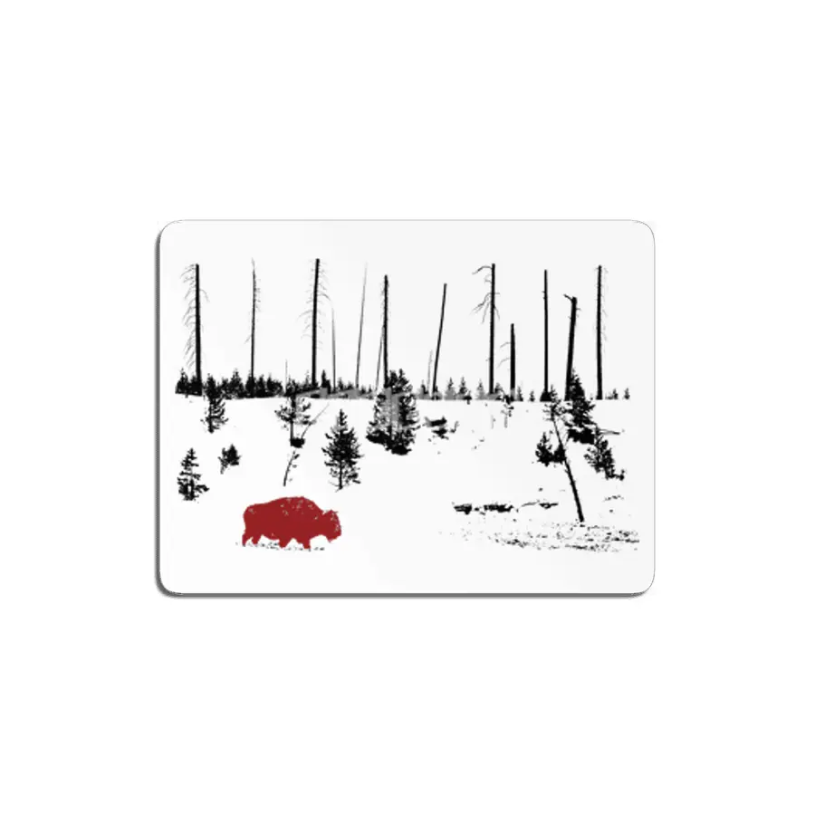 Winter Buffalo MDF Tablo