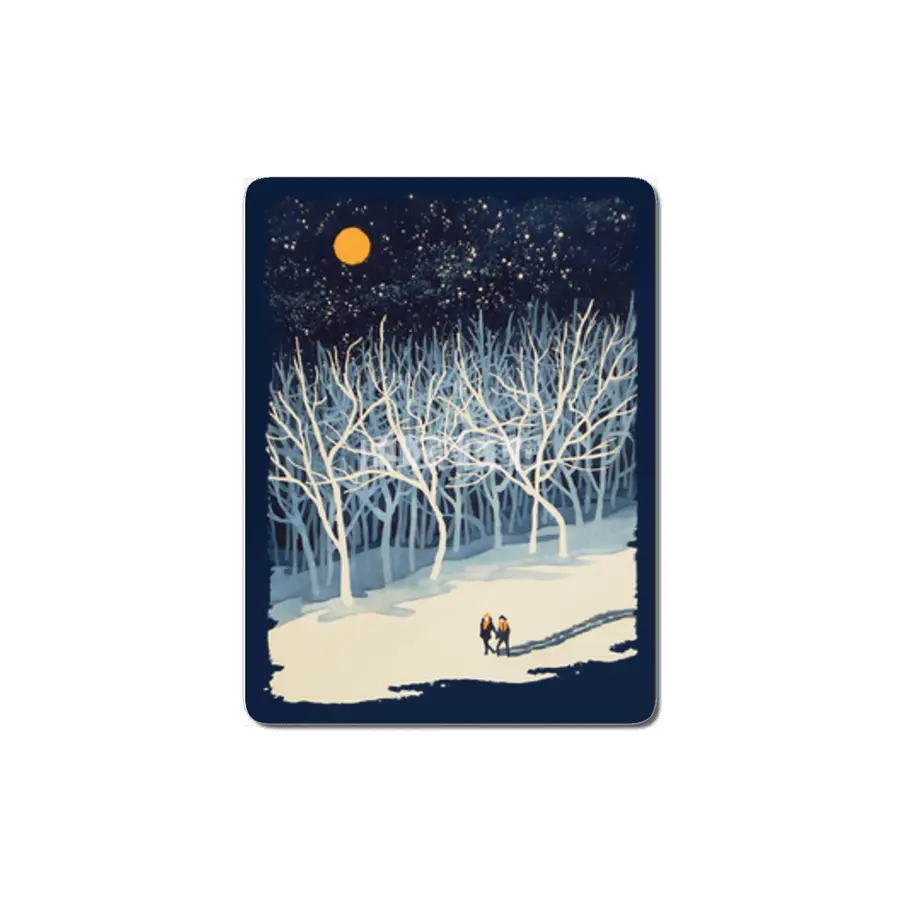 If on a Winter's Night... MDF Tablo