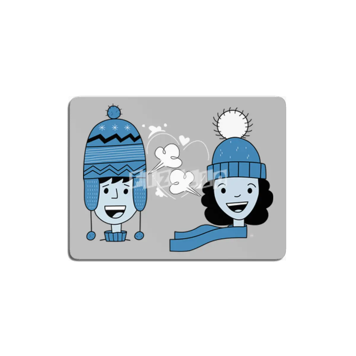 Love Winter MDF Tablo