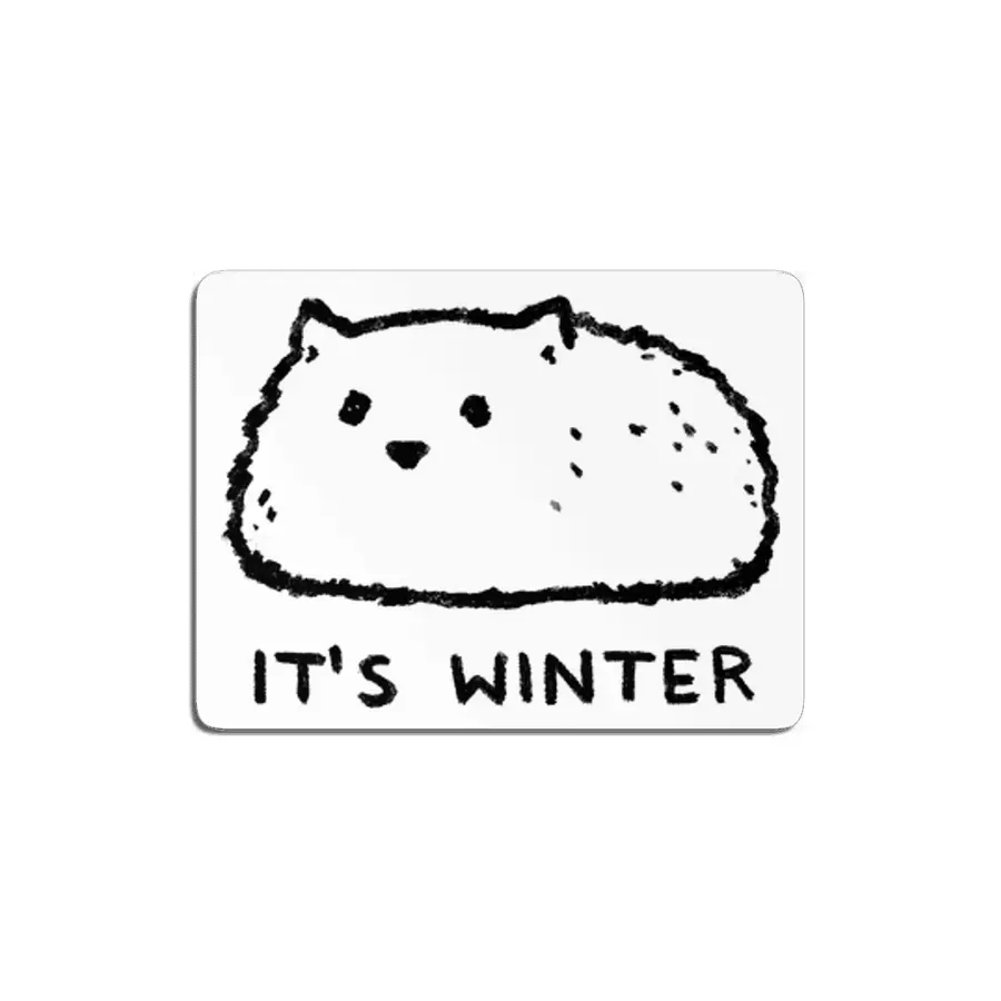 It's Winter MDF Tablo