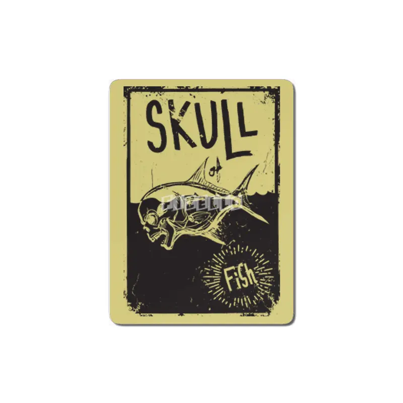 Skull of Fish MDF Tablo