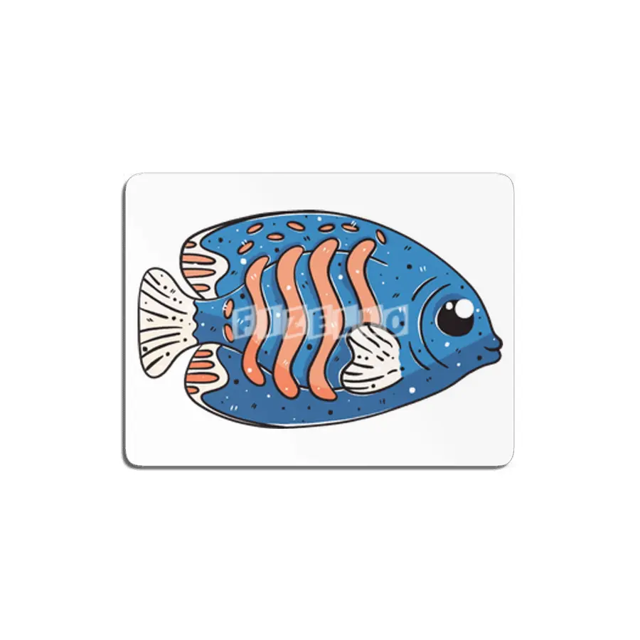 Cute Fish MDF Tablo