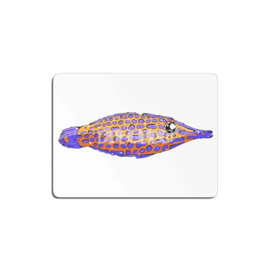 Orange Spotted Filefish MDF Tablo