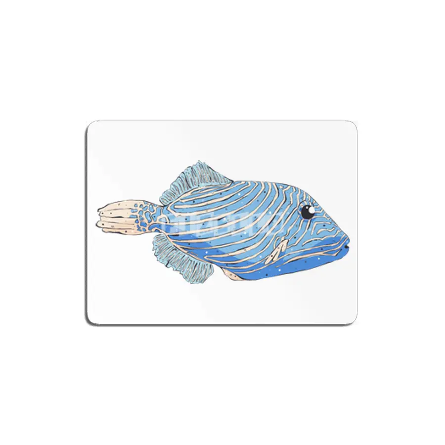 Orange-Striped Triggerfish MDF Tablo