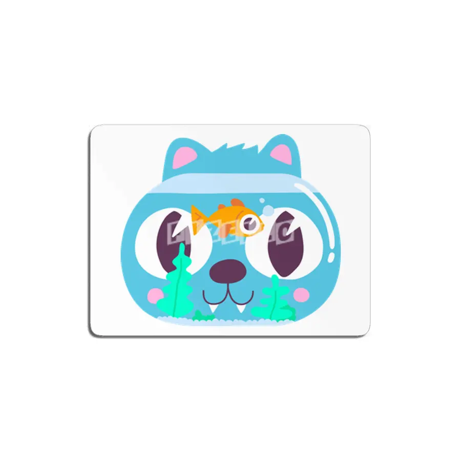 Cat & Fish MDF Tablo