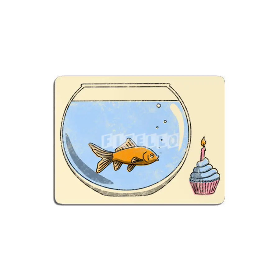 Party Fish MDF Tablo