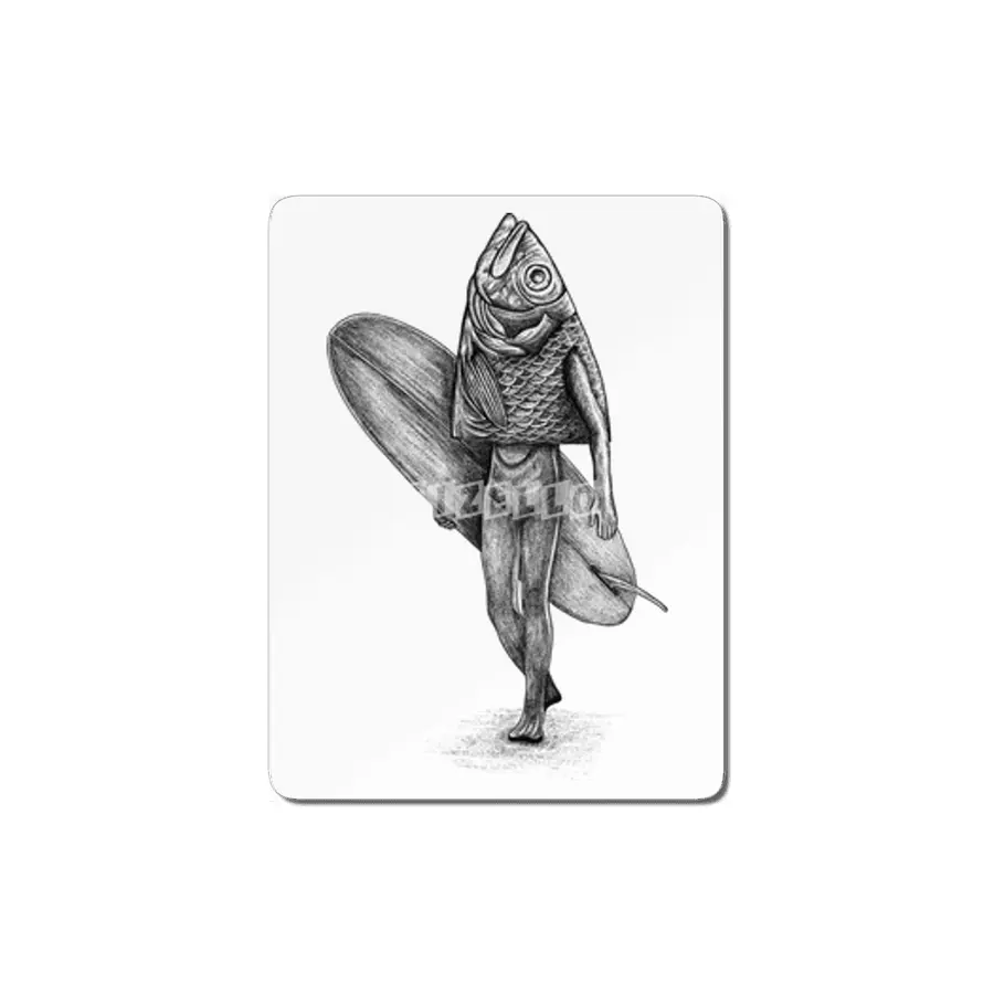 Fish surf MDF Tablo