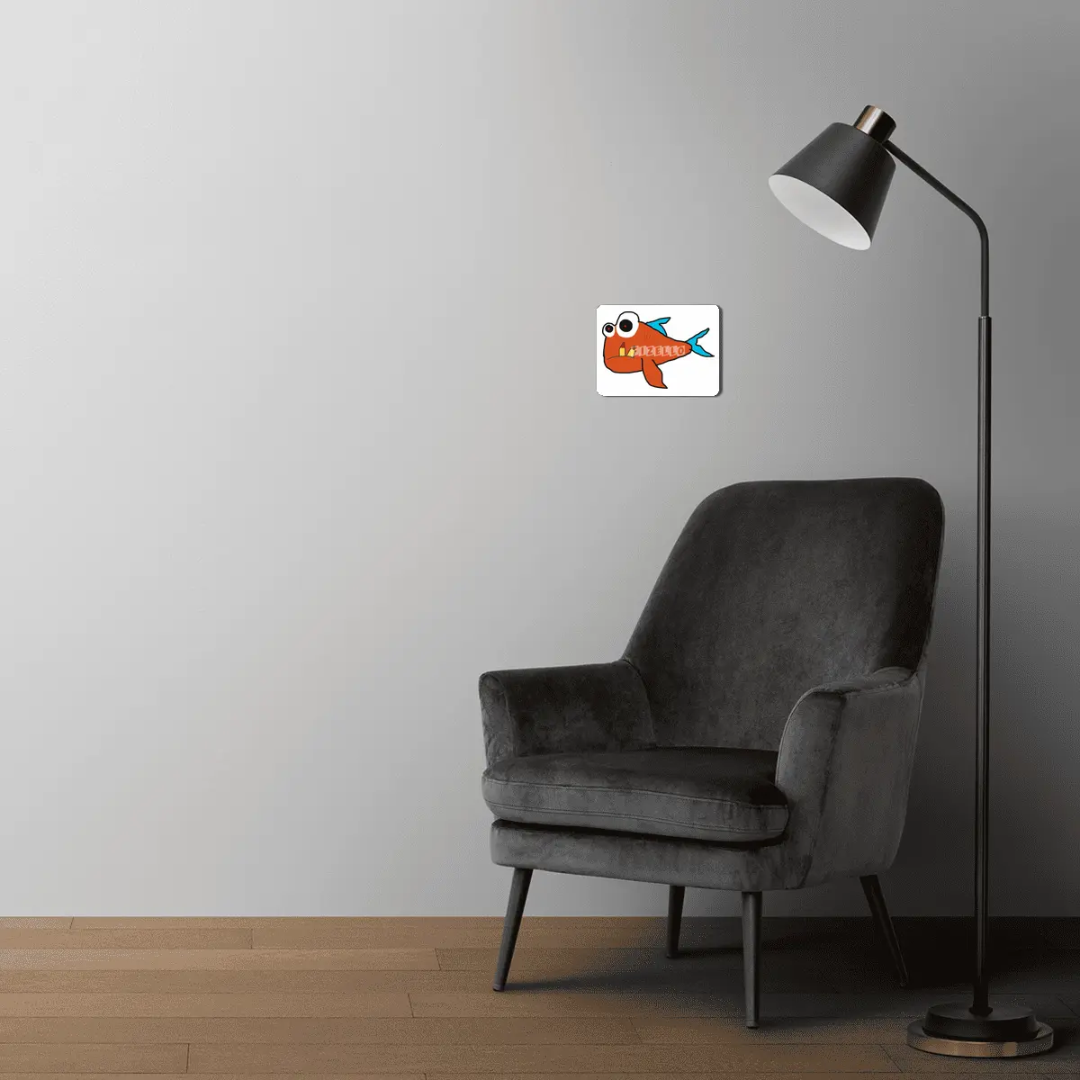 Trusty fish MDF Tablo