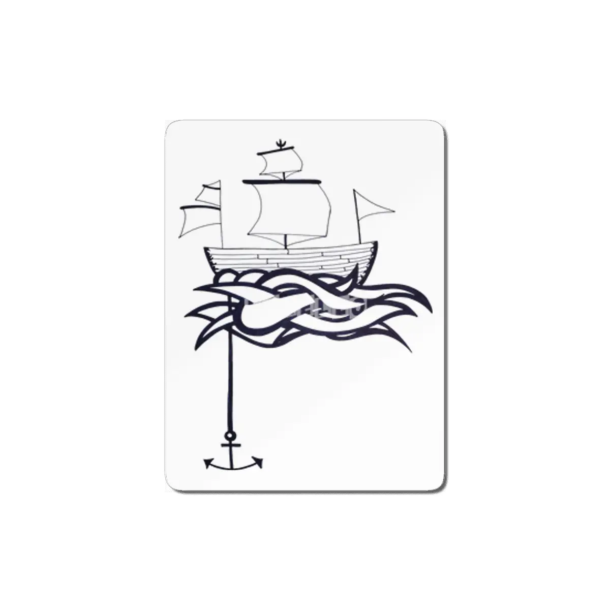 Gone Fishing MDF Tablo