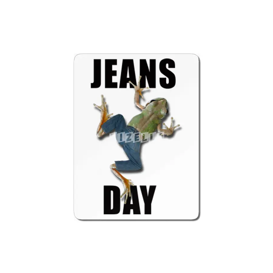 JEANS DAY (frog) MDF Tablo