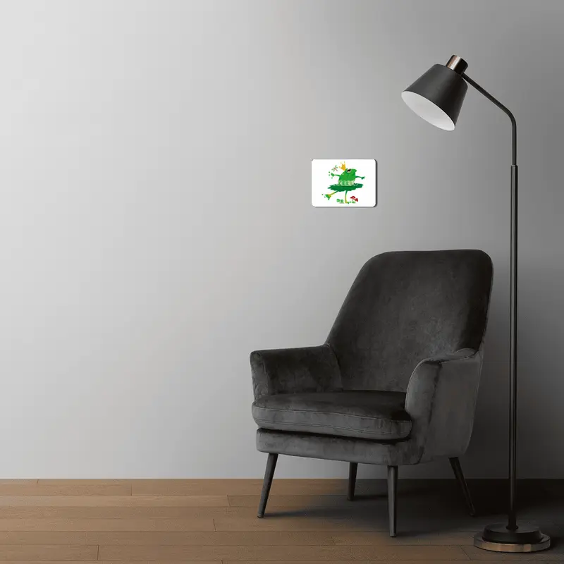 Ballet frog MDF Tablo