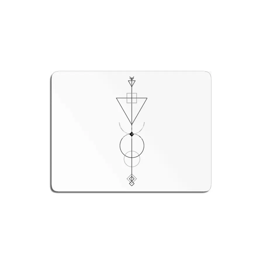 Taurus Arrow - Geometric Astrology MDF Tablo